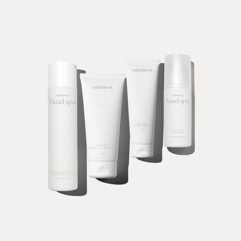 Body & Hair Set for dry Scalp